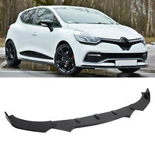 Glossy Black Front Bumper Lip Spoiler Splitter Body Kits For Renault Clio Hatch