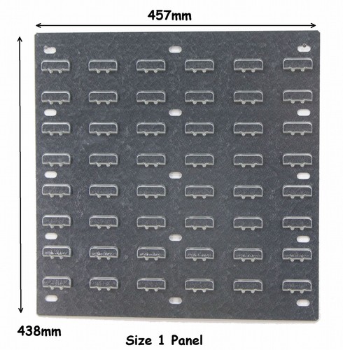 New steel louvre wall - steel,