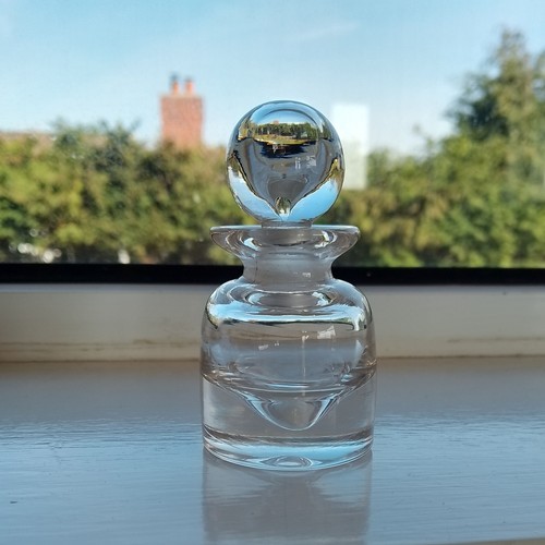Antique glass handblown dip - handblown,