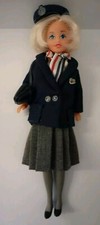 Vintage British Airways Air Stewardess Doll 7" Boxed