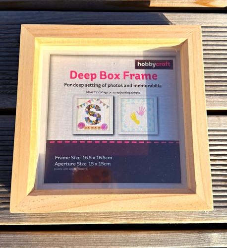 Hobbycraft deep box frame wood - deep,