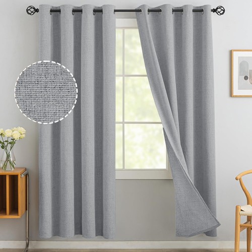 Thick thermal linen blackout - thick,