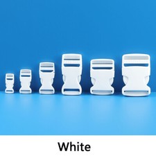 Plastic Side Release Buckles Clips For Webbing 10,15,20,25,32,38mm Various Color