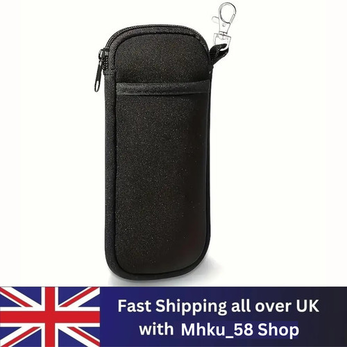 Double pocket glasses case - double,