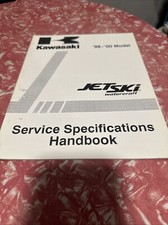 KAWASAKI SERVICE SPECIFICATIONS HANDBOOK 1998-2000 JET SKI PWC