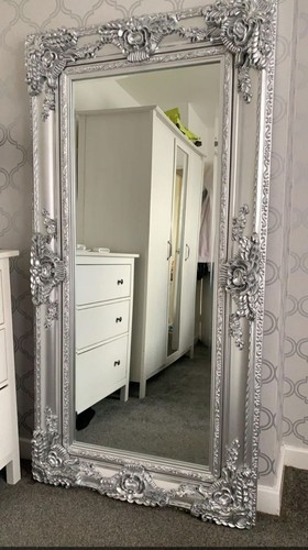 Extra large ornate silver