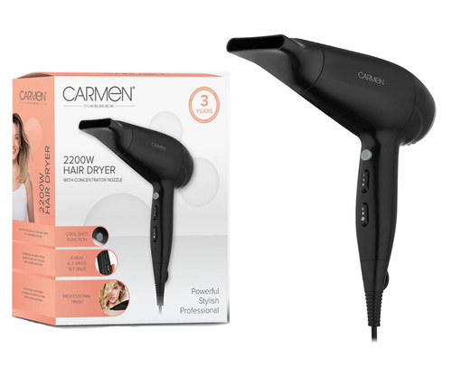 Carmen hair dryer with - carmen,