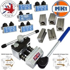 Brake Pipe Line Flaring Tool Kit British Made Classic Car Restoration  3/16 DIN