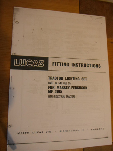 Lucas fitting - lucas,