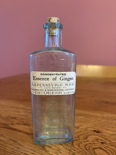 Antique pharmacy bottle - antique,