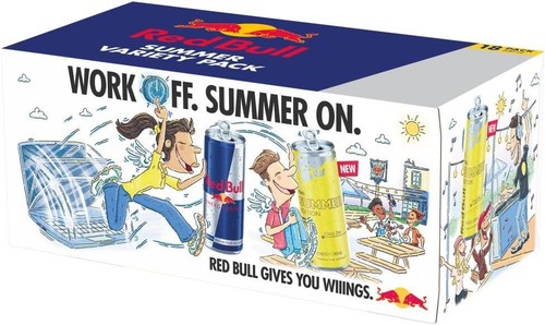 Red bull summer variety energy - summer,