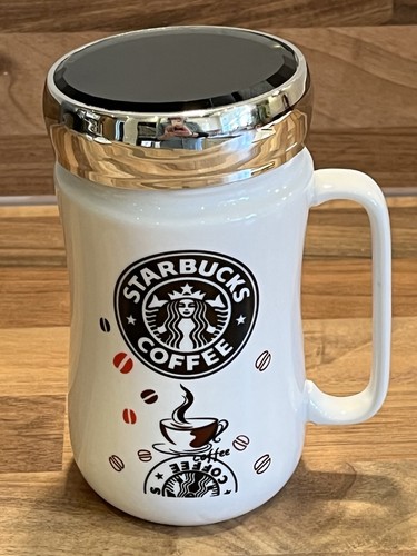 Starbucks ceramic white travel - starbucks,