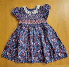 Next Floral Smocked Dress