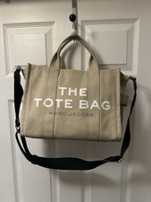 Marc Jacobs Beige Canvas Tote