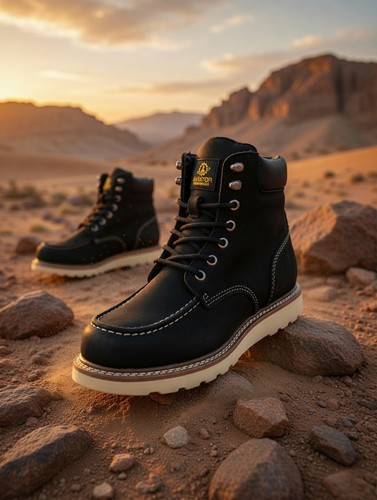 Men safety work boots steel - work,