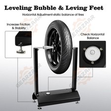 Motorcycle Tyre changer/Wheel Balancer Motor Bike Rim Tire Spin Static universal