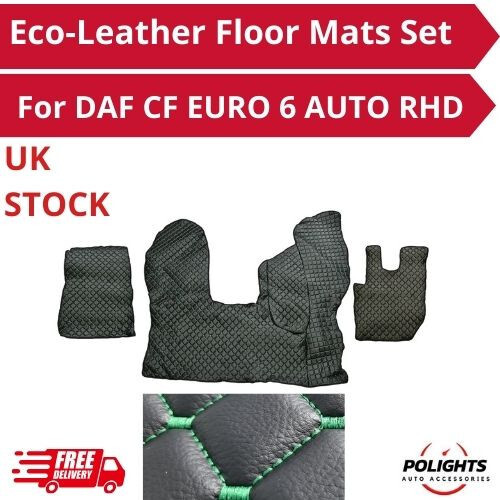 Eco leather mats - daf, cf