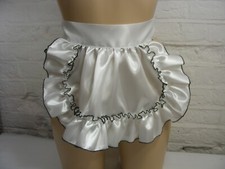 adult baby sissy satin apron