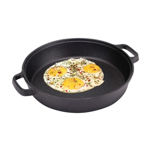 Cast iron cookware frying pan - cast,
