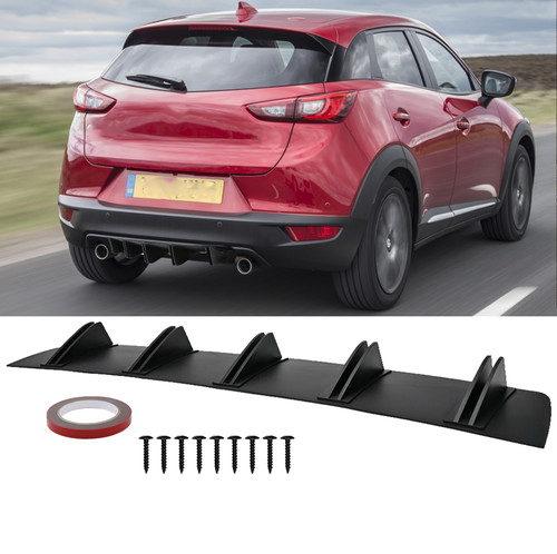 Fins rear bumper - 5,