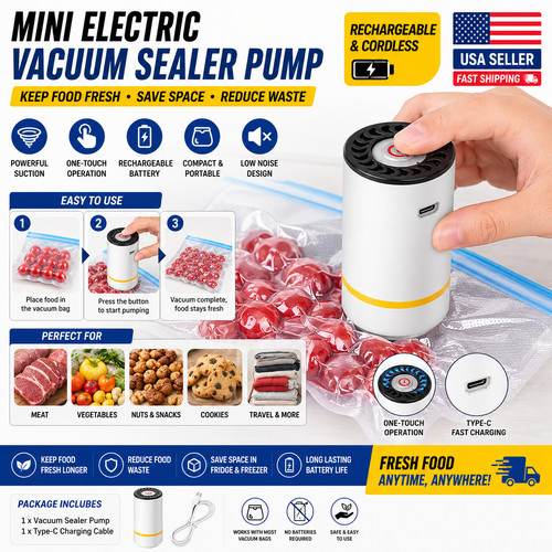 Mini electric vacuum sealer - electric,