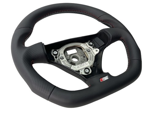 Tuning steering wheel - , leather