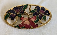 Vintage Oval Fish & Crown