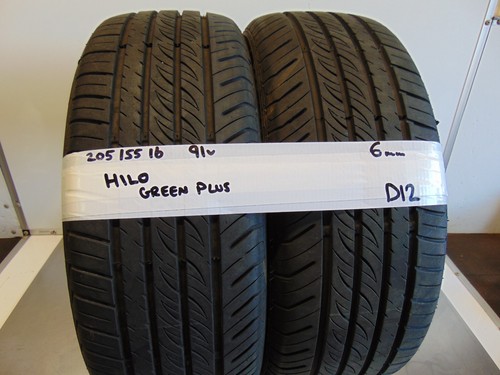 205 tyres pair of - 205/55/16,