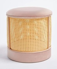 BTFY Rattan Round Storage