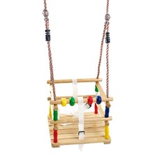 Wooden Baby Swing Seat with