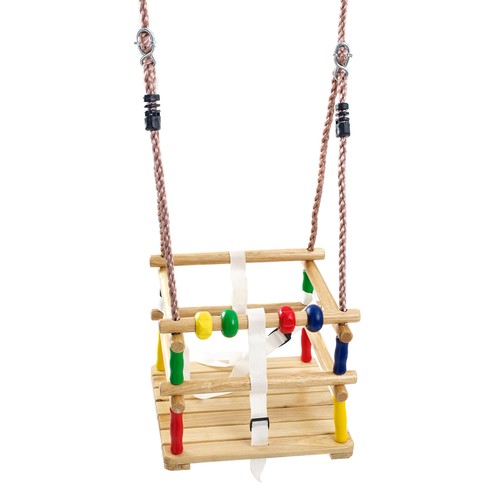 Wooden baby swing - swing, seat