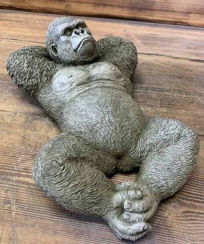 Stone garden lying silverback - garden,