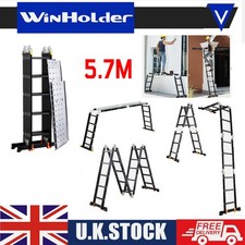 5.7M Aluminium Folding Ladder