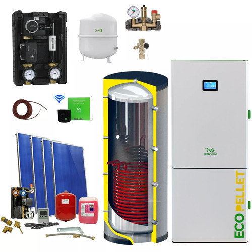 External thread with solar - external,