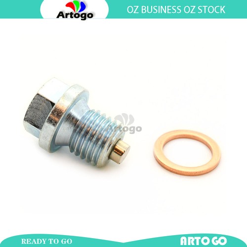 Motorcycle sump plug - motorcycle, magnetic