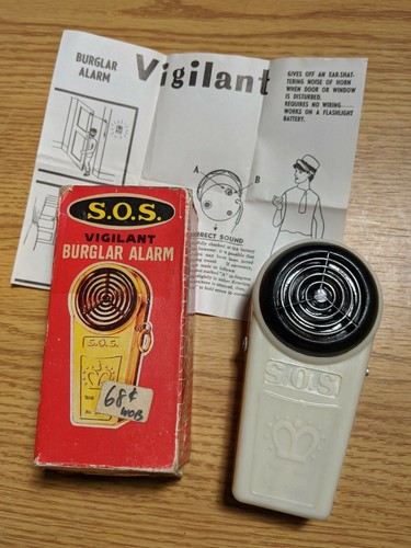 Vintage 1960s vigilant - 1960s, s.o.s.