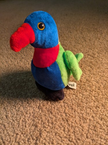 New lorikeet soft teddy bear - new,