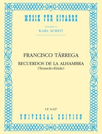 Recuerdos alhambra score - alhambra,