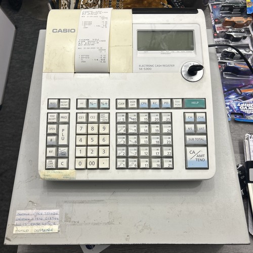 Casio 5300 electronic cash - casio, se-5300