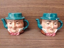 Two Charming Artone Miniature Teapots 
