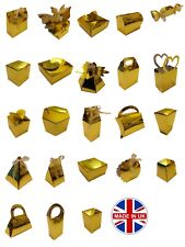 Luxury Gold Gift Favour Boxes For Weddings - Parties - Christenings - Engagement