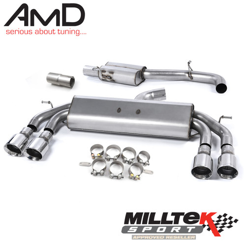Golf mk7 milltek - mk7, back