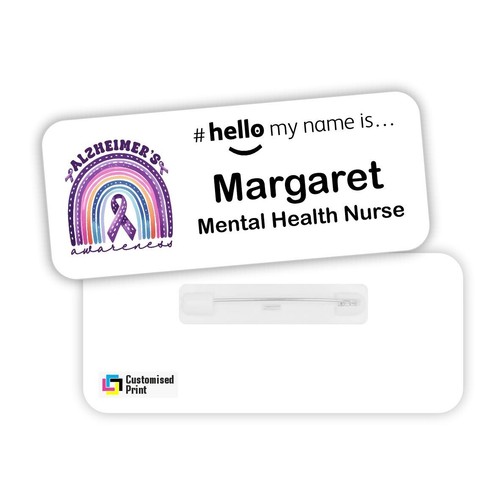 Hello name badge - my, is