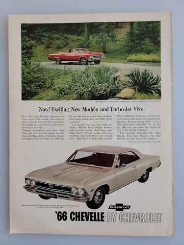 Vintage mid 1966 chevy - mid,