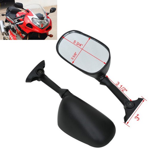 Black rear view - view, mirrors