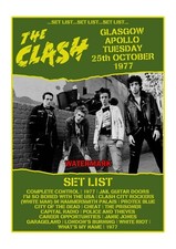 Punk Rock Gig Poster Print -