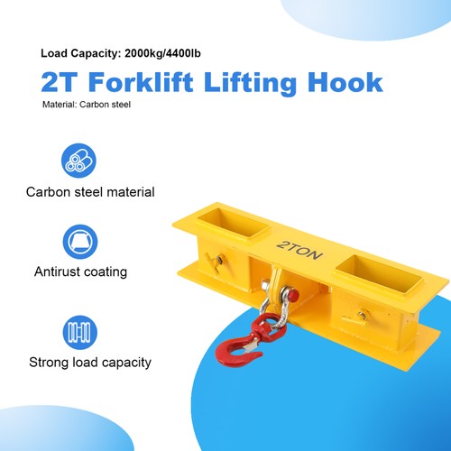 Forklift lifting hook - lifting,