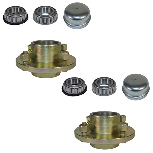 Pair trailer cast - pair, wheel