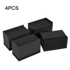 4 X Heavy Duty Rectangle Bed