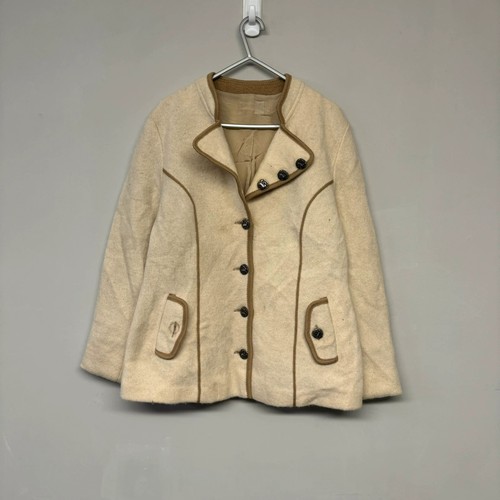 Vintage cream wool alpine - vintage,